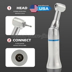 NSK Style Dental Push Button Slow Low Speed Contra Angle Handpiece CA 2.35mm