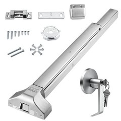 VEVOR Push Bar Door Locks Stainless Steel Panic Bars for Exit Doors with Lever