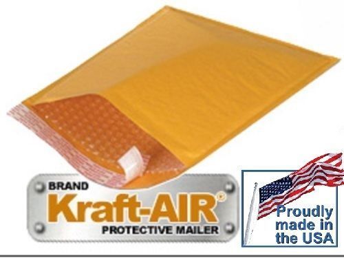 #DVD BUBBLE MAILER Kraft PADDED ENVELOPES 6.5″ X 9″ 100 Pieces Made In The USA