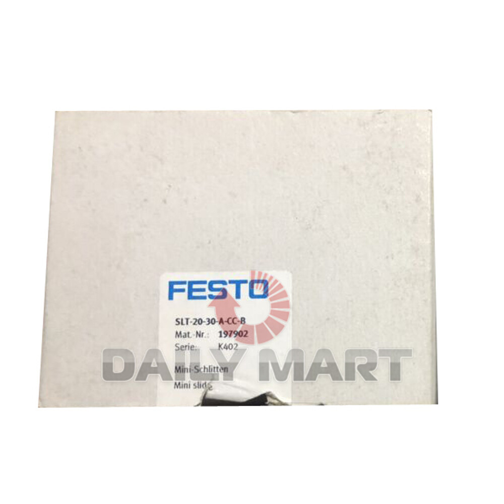 New In Box FESTO SLT-20-30-A-CC-B Pneumatic Valve