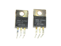 UPC14312 NEC 12V Positive Voltage Regualtor TO-220 2 pcs