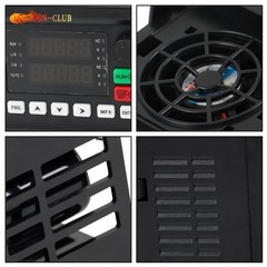 2HP 220V 1.5KW Variable Frequency Drive Inverter VFD Single to Three Phase