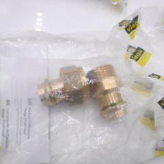 6 Pack Viega ProPress 79125 1/2″ x 1/2″ P1 x P2 Bronze Press Connection No Lead