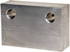 Gibraltar 6″ Wide x 4″ High x 2″ Thick, Flat/No Step Vise Jaw Soft, Aluminum,…