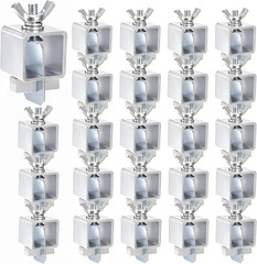 Pumtus 24 Pcs Butt Welding Clamps, Sheet Metal Welding Clips, Auto Body Panel Cl
