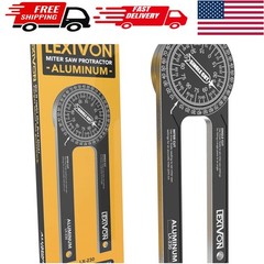 7-Inch Rust-Proof Angle Finder with Laser Engraved Scales – Adjustable & Durable