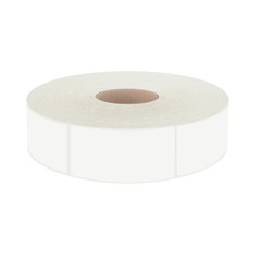 600 PCS White Rectangular Stickers, Blank Write On 1.6*0.75 inches,