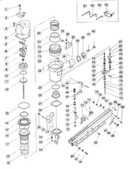 CoFast® Rebuild Kit Aftermarket Hitachi NR83A2 A3 O-Rings Gaskets Piston Bumper