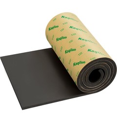 High Density Self-Adhesive Sound Insulation Acoustic Closed Cell Foam, 5.8 sq…