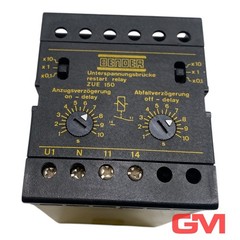 Bender Under Voltage Bridge ZUE150 Automatic Restart Relay AC 220V 50Hz