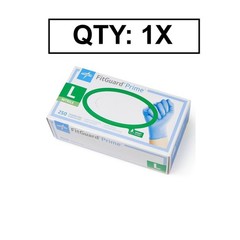 *DIRECT* Medline FitGuard Nitrile Exam Gloves, Large Count – 250 QTY 1 BOX