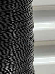 3/64″ to 1/16″ PVC Coated Black Color Galvanized Cable 7×7 Strand Aircraft Cable