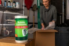 Duck Brand Small Bubble Cushioning Wrap for Moving & Shipping – 30 FT Bubble Pac