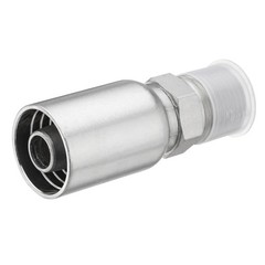12Pack 1/2″ I.D. Hose x 1/2″ NPTF Male Hydraulic Hose End Crimp Fittings w/Cover