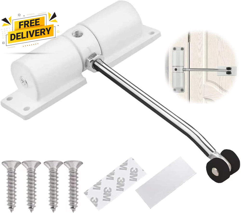 Automatic Door Closer 30 Kg Zinc Alloy Safety Spring Door Closer