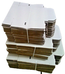 8x3x3 White Corrugated Shipping Mailer Packing Box Boxes 8″ x 3″ x 3″ 50/bundle