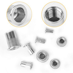 150~615X Stainless Steel Rivet Nut Kit Metric Rivnuts Nutsert or Rivnut Tool Kit