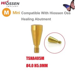US Dental Mini Healing Abutment Cap & Cover Screw Fits Osstem Hiossen Implant