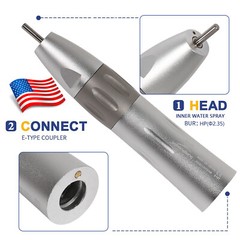 Inner Water Spray Straight Nosecone Low Speed Handpiece fit NSK Motor Dental