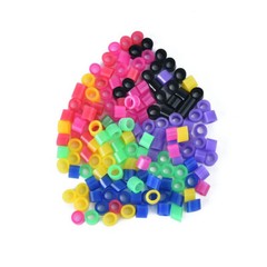 10Packs Dental Autoclavable 135ºC Bands Ring Recognition Silicone Color Large