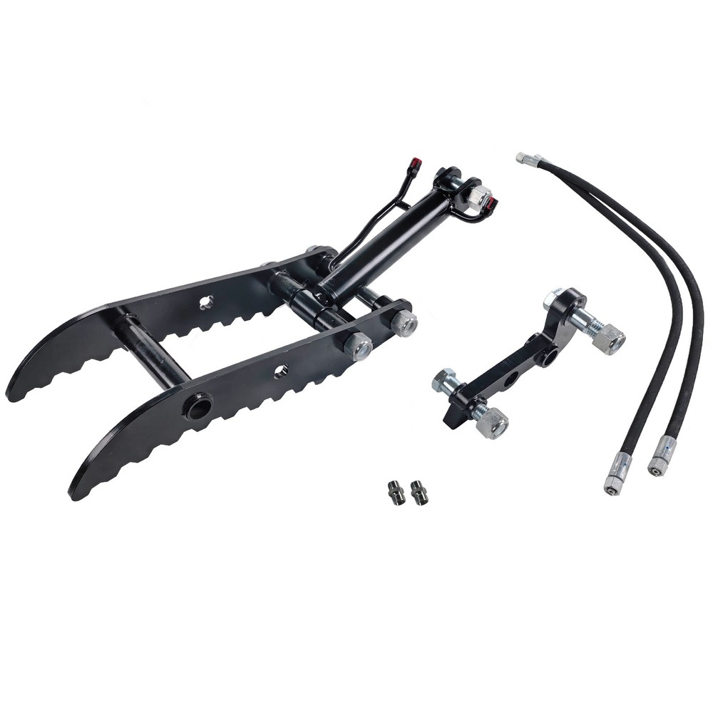 Hydraulic Thumb 3-Hole L Bracket For 2 Ton Mini Excavator AGT TYPHON Kubota PC20