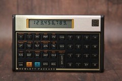 Vintage HP 12C Financial Calculator Made in Malaysia Tested Working