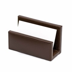 Leather Desk Set (6 Piece – Chocolate Brown) 34″ x 20″ Desk Pad w/ Side Rails