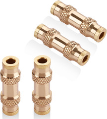 4Pcs 5/32 “Tube OD Push to Connect Union Fittings, Air Brake Line Fitting, Air B