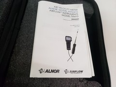TSI Alnor AVM410 Velometer Thermal Anemometer w/ Case – POWERS ON