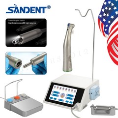 Dental LED Implant Motor Surgical System 20:1 Contra Angle SANDENT FDA UPS