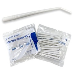 White Surgical Aspirator Tips Small size 1/8″ Dental Suction Tip (Choose Qty)