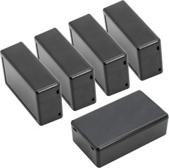 Project Box, 5 Pieces ABS Electrical Box Small Junction Box for Electronics PCB