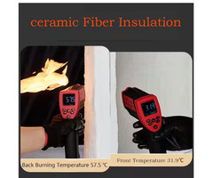 12 In. X 24 In. Ceramic Fiber Blanket Fireproof Insulation Baffle Rated to 2400F