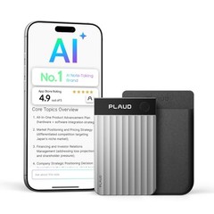 Plaud NotePin S & Note Pro AI Voice Recorder Transcribe Summarize