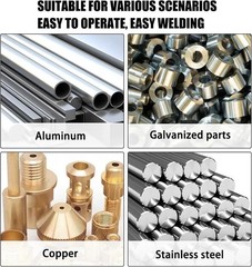 24 Pcs Low Temperature Universal Welding Rod Sticks Metal Easy Melt