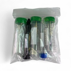 CellTreat Sterilized 15mL Centrifuge Tubes w Flip Top Caps 229417 – 500/cs (BO!)