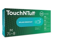 TouchNTuff® 92-500 Disposable Nitrile Gloves (Size 6.5-7)