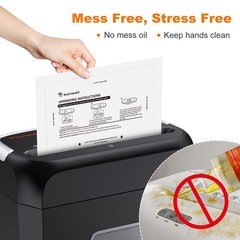 Bonsaii Paper Shredder Lubricant Sheets, 24-Pack (8.4 X 5.9 Inch/piece
