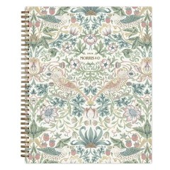8.5"x11" 2026 Weekly/Monthly Wirebound Planner Printed Strawberry
