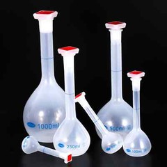 New 25/50/100/250/500/1000ml Volumetric Measuring Flask With Stopper Long Neck