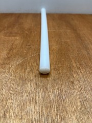 5/8″ X 12″ UHMW PE White Polyethylene Plastic Rod Round Stock USA