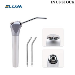 Dental 3 Way Air Water Spray Triple Syringe Handpiece / 50 Nozzles Tips Tubes US