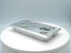 Stryker / Ferno Rear Floor Mount Plate – Ambulance Cot Latch Lock System