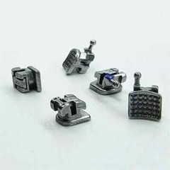 Dental Self-ligating Orthodontic Brackets Metal Braces Roth 022 345 hooks