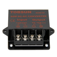 12V 24V to 5V 10A 50W Converter DC to DC Voltage Reducer Step Down Regulator
