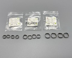 Dental Orthodontic 1st Plain Molar Bands Buccal Tubes Cleats Roth 022 #29-44+