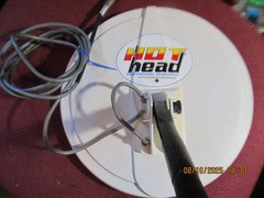 Hot Head 12 inch search head with carbon fiber shaft/ for whites metal detectors