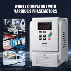 Uimoso 4KW 18A 5HP Variable Frequency Drive for 3-Phase Motor Speed Adjustment