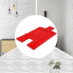Brick Pattern Decorative Concrete Cement Stamp PU Decorative Stamped Texture Mat