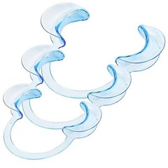 3 x Retractor de mejillas Blanqueamiento de dientes Abridor de Boca Dentista